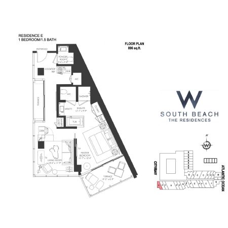 W South Beach Residence E